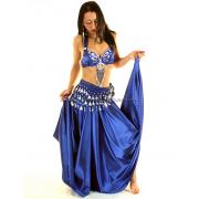 costume de danse orientale bleu roy